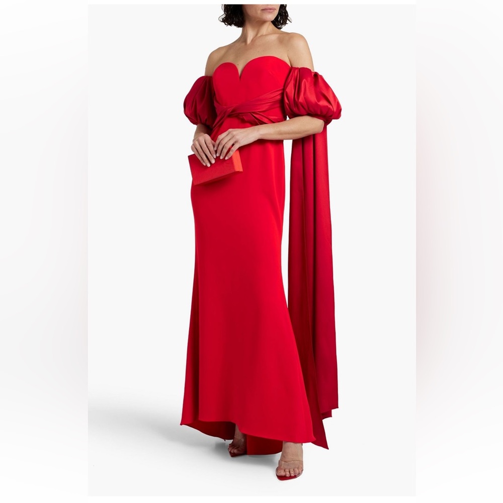 Badgley Mischka Twist Front Dress Evening Gown NWT Size 10